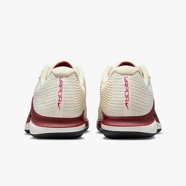 Giày Tennis/pickleball Nữ Nike Court Air Zoom Vapor 12HC Pale Ivory Sail FV5554-104 Màu Trắng Kem Size 37.5 - Pickleball - Vua Hàng Hiệu