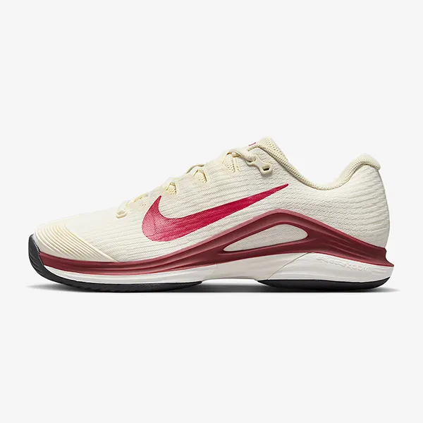 Giày Tennis/pickleball Nữ Nike Court Air Zoom Vapor 12HC Pale Ivory Sail FV5554-104 Màu Trắng Kem Size 37.5 - Pickleball - Vua Hàng Hiệu