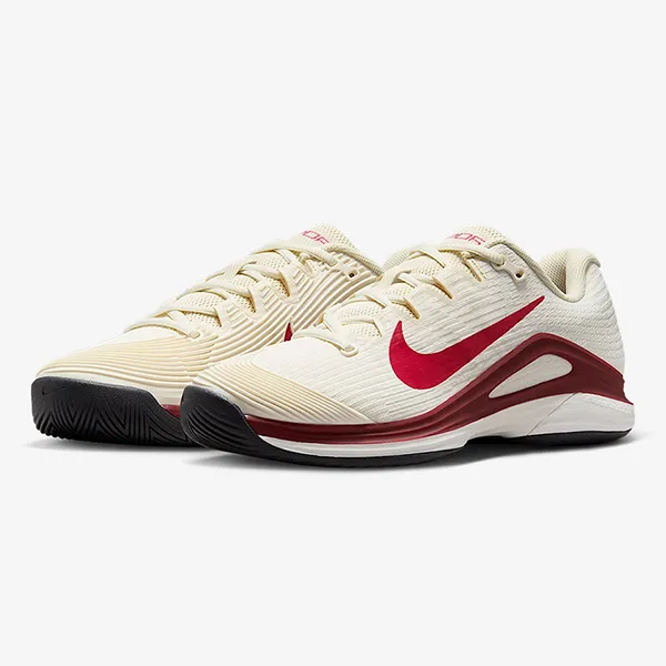 Giày Tennis/pickleball Nữ Nike Court Air Zoom Vapor 12HC Pale Ivory Sail FV5554-104 Màu Trắng Kem Size 37.5 - Pickleball - Vua Hàng Hiệu