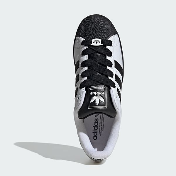 Giày Thể Thao Adidas Superstar II JI0124 Màu Đen/Trắng Size 4 UK - Giày - Vua Hàng Hiệu
