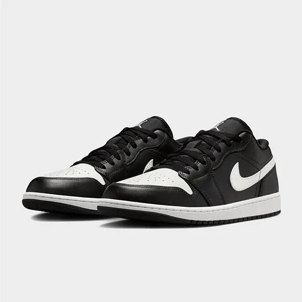Giày Thể Thao Nam Nike Air Jordan 1 Low Men's Shoes 553558-043 Màu Đen Size 42 - Giày - Vua Hàng Hiệu