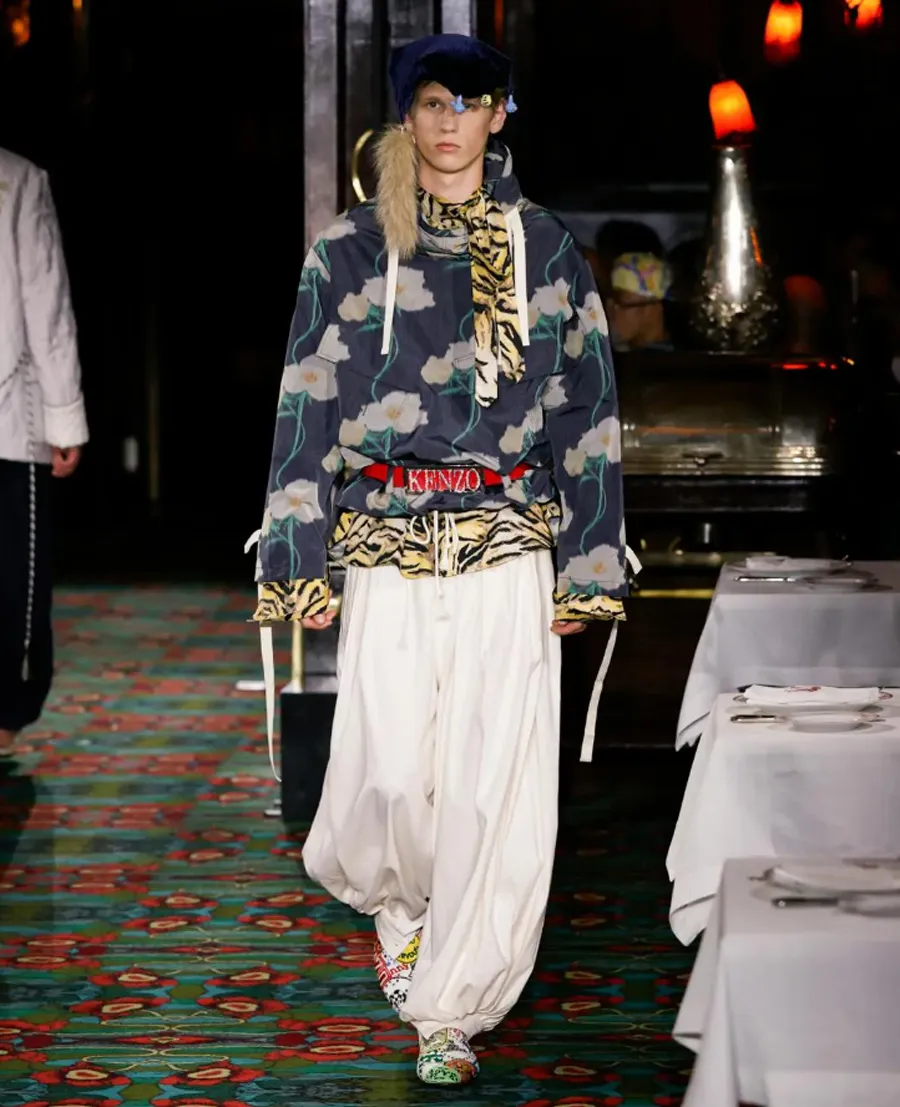 KENZO SS26 Menswear: Từ Hộp Đêm Đến Sàn Diễn Thời Trang
