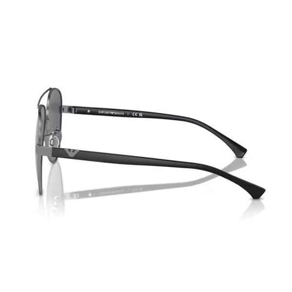 Kính Mát Nam Emporio Armani Sunglasses 0EA2046D 30036G62 Màu Xám/Đen - Kính mắt - Vua Hàng Hiệu