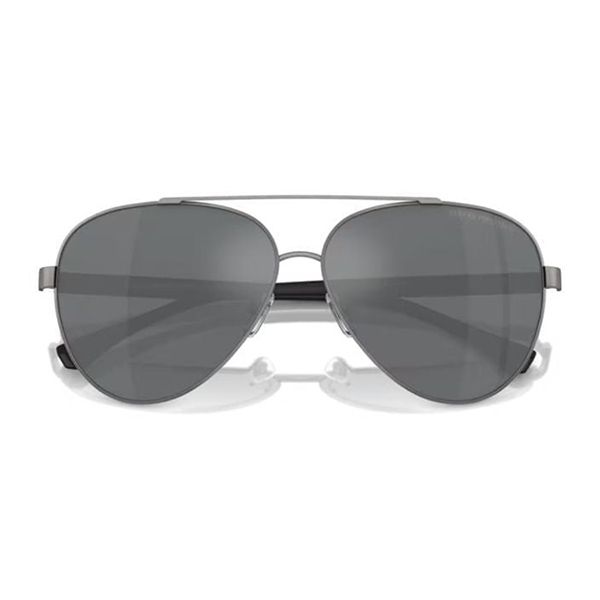 Kính Mát Nam Emporio Armani Sunglasses 0EA2046D 30036G62 Màu Xám/Đen - Kính mắt - Vua Hàng Hiệu
