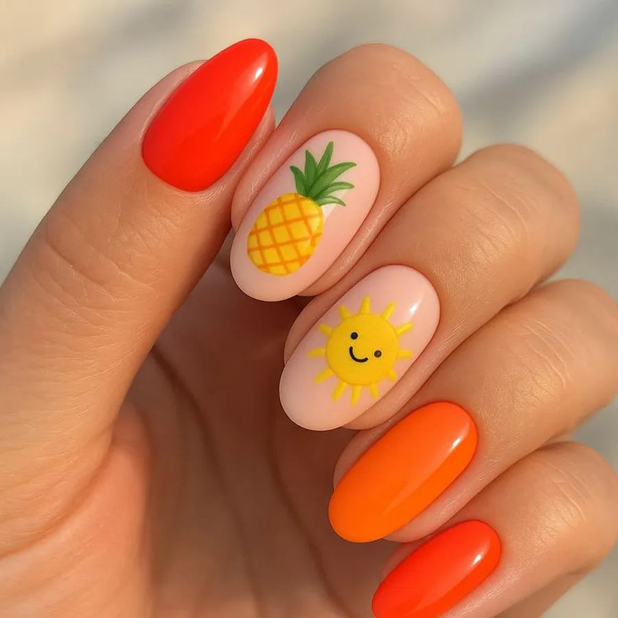 Top 15+ Mẫu Nail Trái Cây Tươi Mát Và Độc Đáo Cho Mùa Hè
