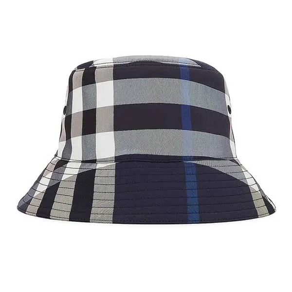 Mũ Burberry Check Bucket Hat Màu Đen Trắng Size S - Mũ nón - Vua Hàng Hiệu