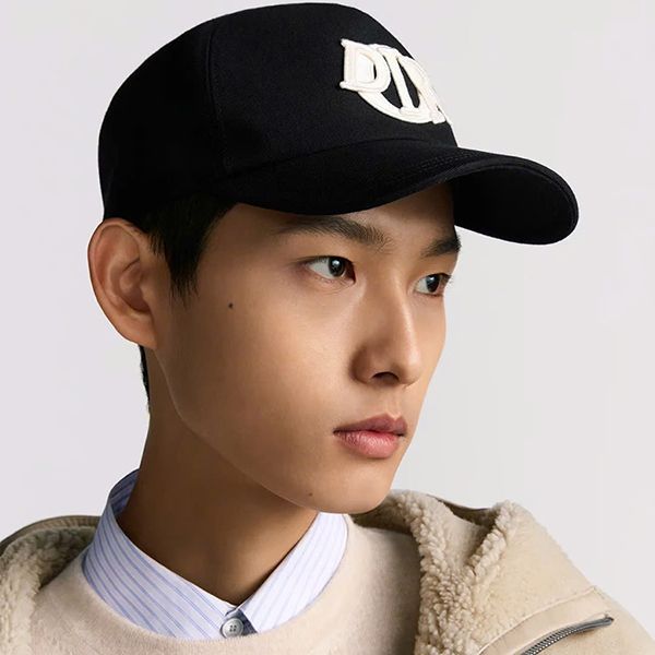 Mũ Dior Diamond Baseball Cap Màu Đen - Mũ nón - Vua Hàng Hiệu
