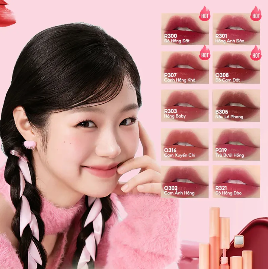 Top 8+ Hãng Son Nội Địa Trung Nổi Tiếng Bán Chạy 2025