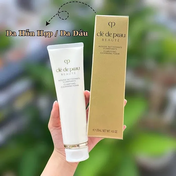 Sữa Rửa Mặt Clé De Peau Beaute Clarifying Cleansing Foam 125ml - Sữa Rửa Mặt - Vua Hàng Hiệu