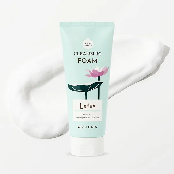 Sữa Rửa Mặt Orjena Chiết Xuất Sen Hồng 180ml - Sữa Rửa Mặt - Vua Hàng Hiệu