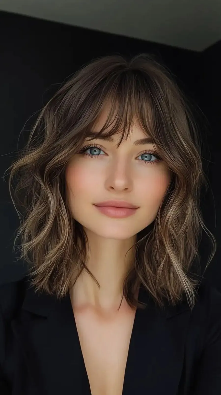 10+ Kiểu Tóc Mái Dáng Cổ Chai Được Sao Quốc Tế Ưa Chuộng - 14