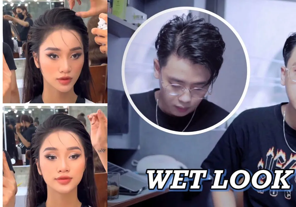 Tóc Wet Look Là Gì? Cách Tạo Kiểu Tóc Ướt Cho Nam Và Nữ