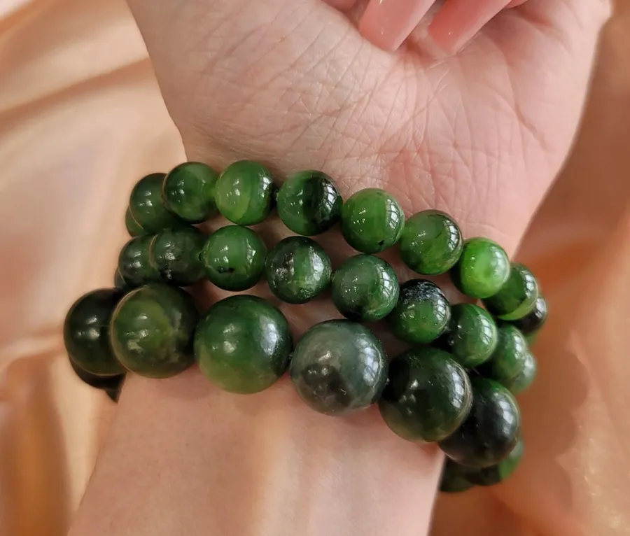 Vòng tay ngọc bích xanh