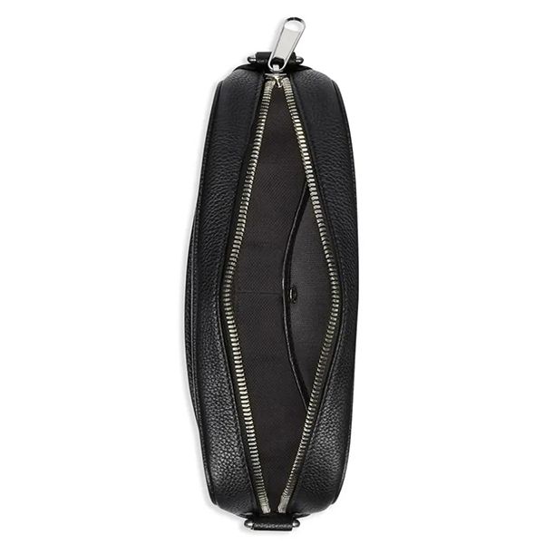 Túi Đeo Chéo Gucci Logo-Embroidered Leather Mini Shoulder Bag 768391 AACYX 8446 Màu Đen - Túi xách - Vua Hàng Hiệu
