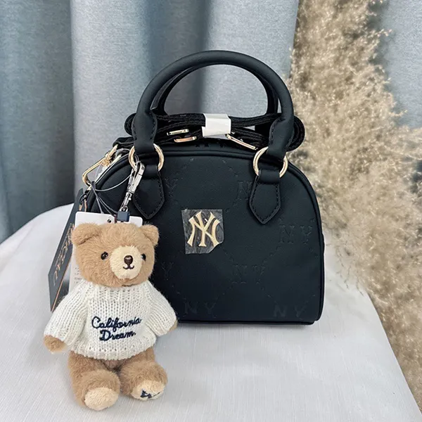 Túi Đeo Chéo MLB Diamond Monogram New York Yankees Crossbody Bag 7ACRMDA5N-50BKS Màu Đen - Túi xách - Vua Hàng Hiệu