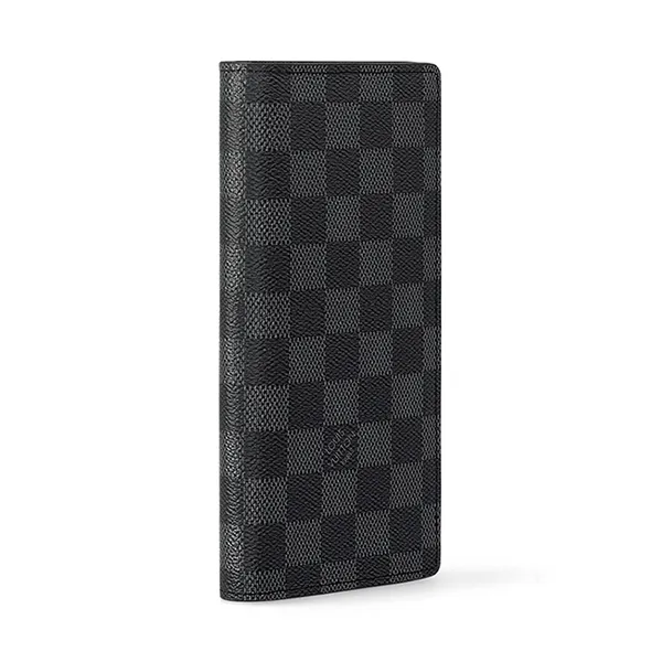 Ví Nam Louis Vuitton LV Knows Brazza N62665 Damier Màu Xám Đen - Túi xách - Vua Hàng Hiệu