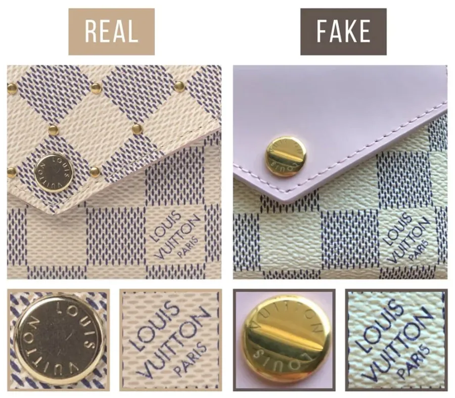 Cách phân biệt ví Louis Vuitton thật - giả