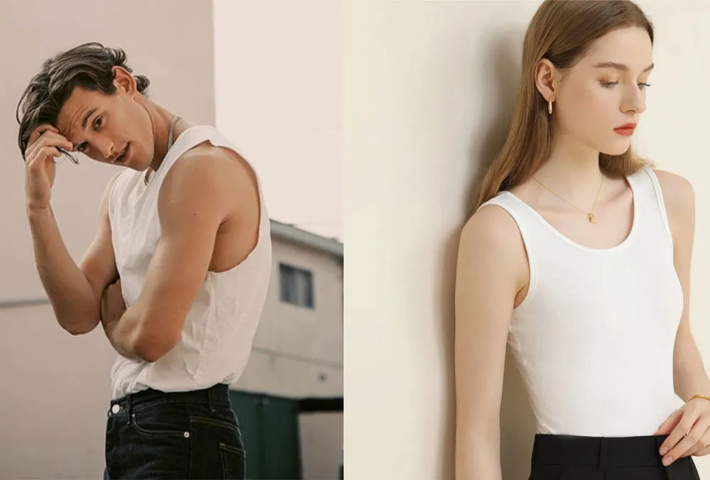 15+ Cách Phối Đồ Với Áo Ba Lỗ Đẹp Và Chất Cho Nam Nữ - 5