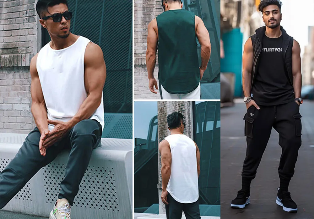 15+ Cách Phối Đồ Với Áo Ba Lỗ Đẹp Và Chất Cho Nam Nữ - 10