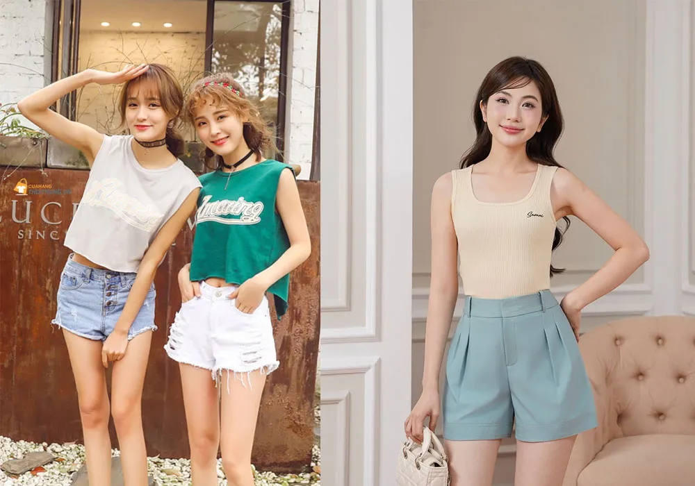 15+ Cách Phối Đồ Với Áo Ba Lỗ Đẹp Và Chất Cho Nam Nữ - 13