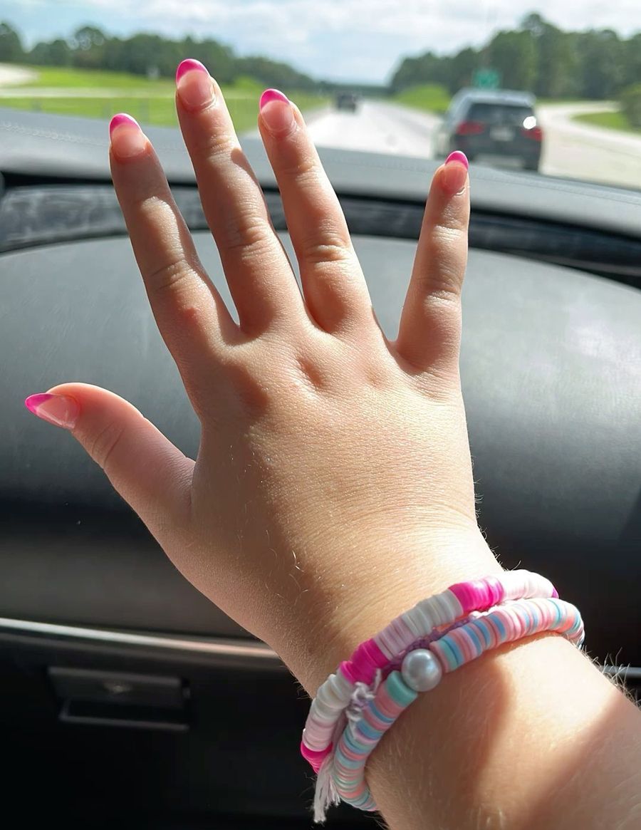 Nail French Tip Đáng Yêu