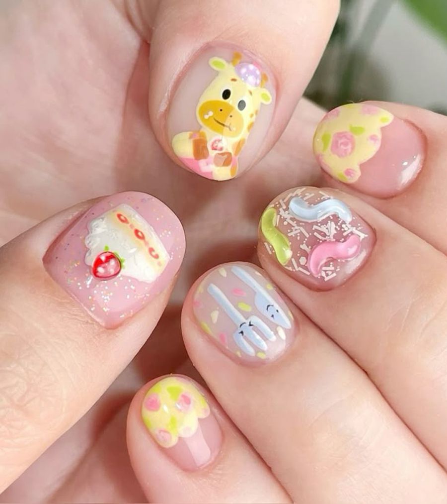 Nail Bánh Ngọt