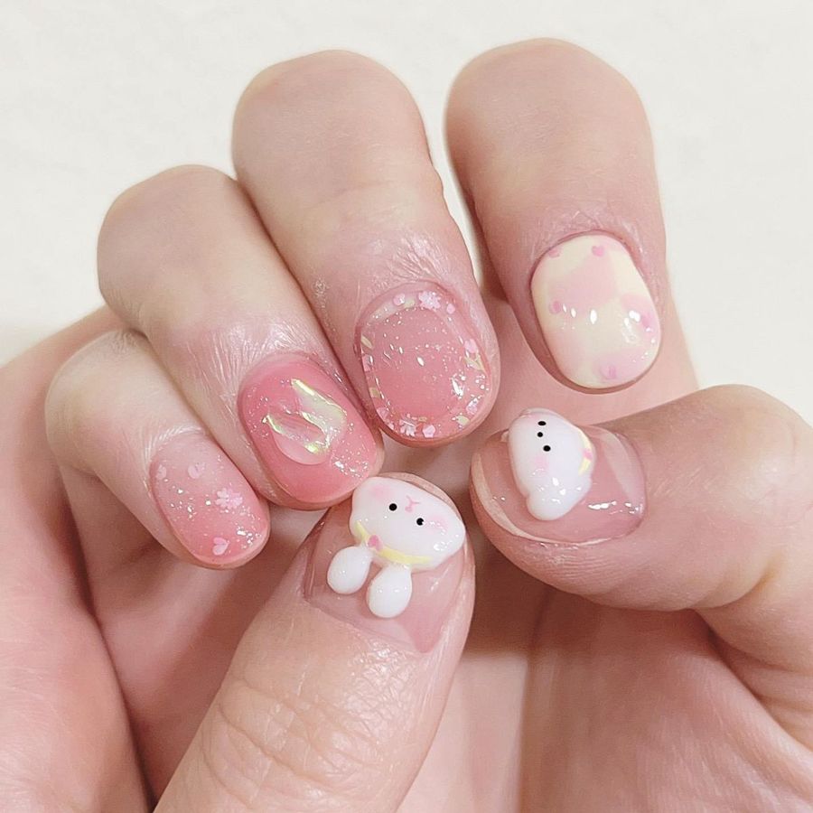Nail Vịt Vàng Tươi Tắn