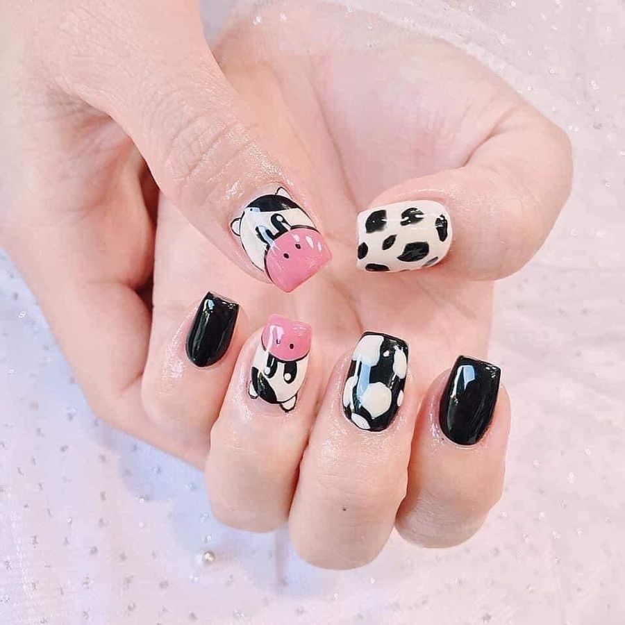 Nail Gấu Lotso Ngọt Ngào