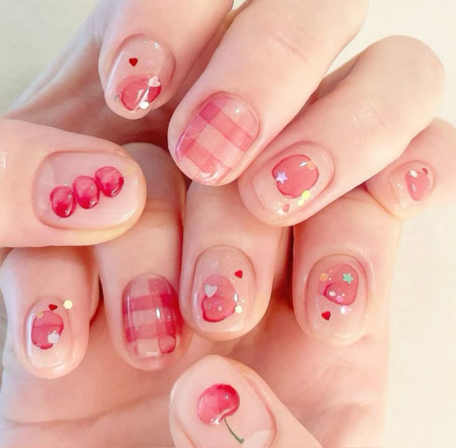 Nail Hoa Nhí Dịu Dàng