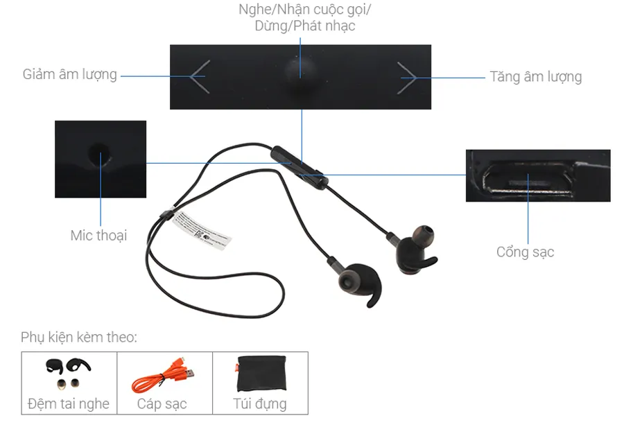 Tai nghe Bluetooth JBL V110