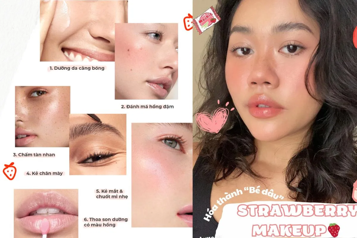 Trang điểm Strawberry Girl: Xu Hướng Trang Điểm Khiến Fan Beauty Mê Mẩn - 8