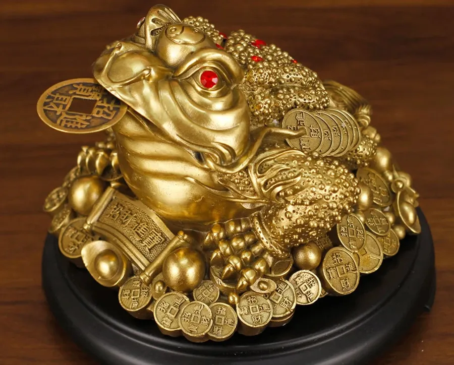 Tượng thiềm thừ phong thủy (Cóc ba chân)