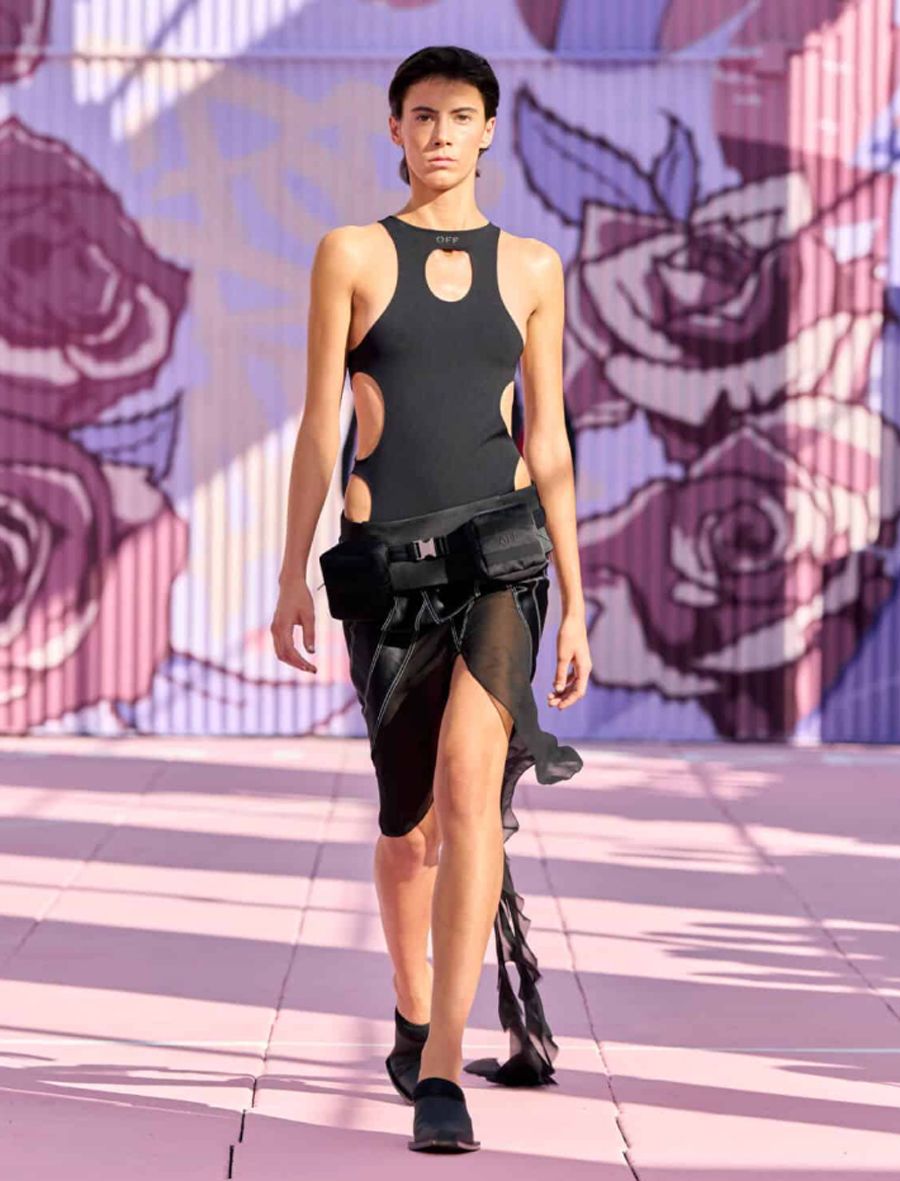 Off-White Xuân Hè 2026: Khi di sản đường phố New York hòa trong nhịp disco thập niên 70 - 17