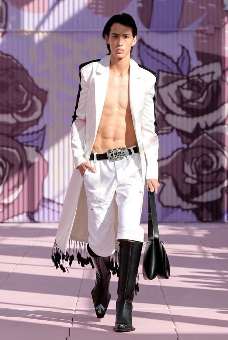 Off-White Xuân Hè 2026: Khi di sản đường phố New York hòa trong nhịp disco thập niên 70 - 25