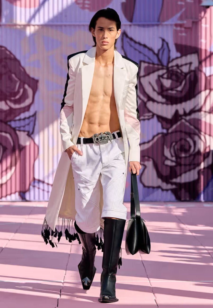 Off-White Xuân Hè 2026: Khi di sản đường phố New York hòa trong nhịp disco thập niên 70 - 4