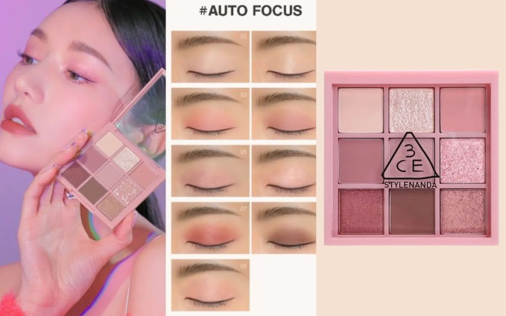 Review 04 Bảng Phấn Mắt 3CE Bán Chạy, Được Ưa Chuộng Hiện Nay - 3