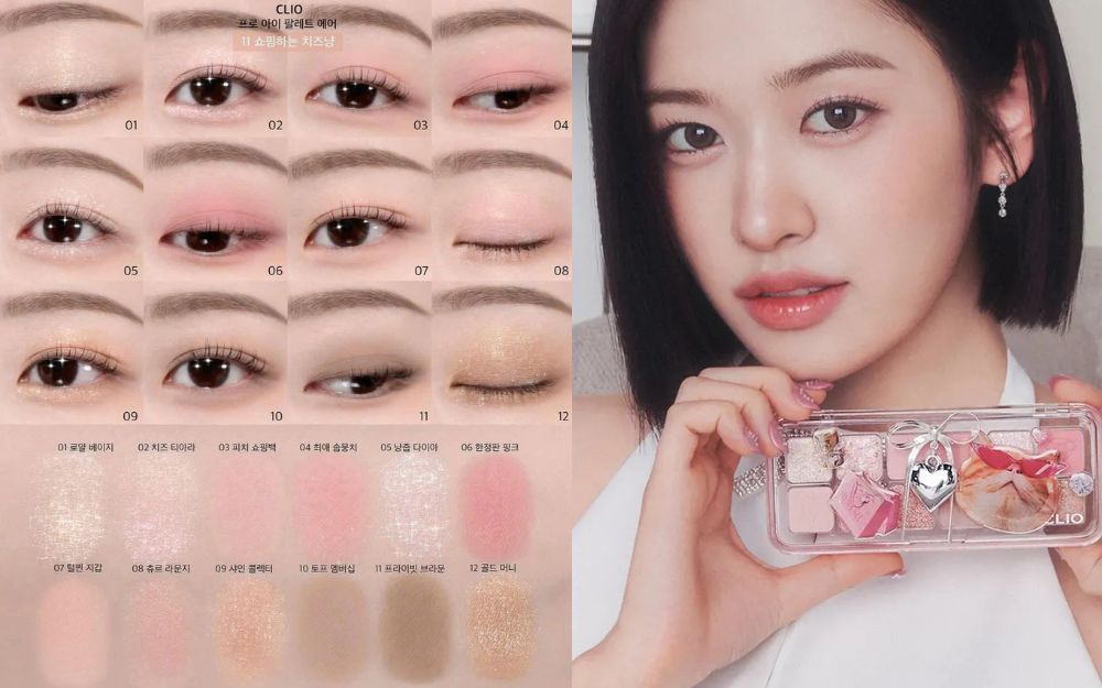 Review 04 Bảng Phấn Mắt Clio Bán Chạy, Được Ưa Chuộng Hiện Nay - 5