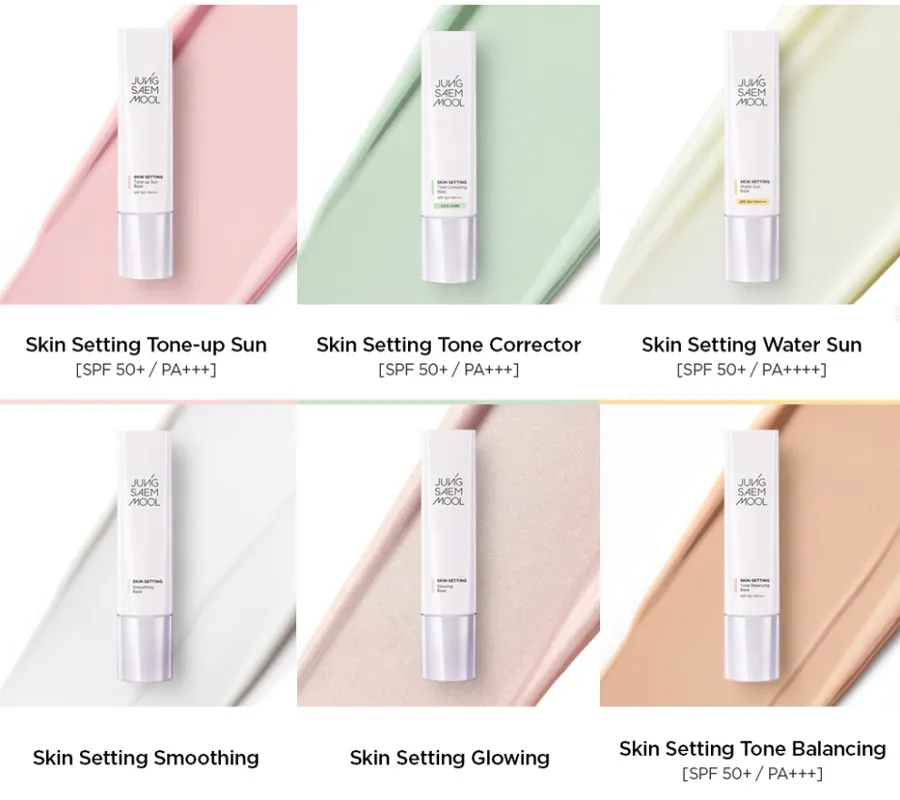 Kem lót Jung Saem Mool Skin Setting Tone Correcting Base