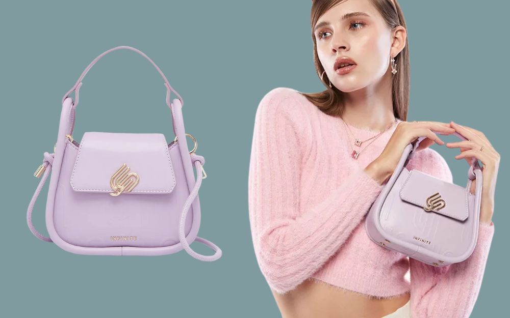 Gợi Ý 7 Mẫu Túi Lyn Màu Tím Bán Chạy, Rất Sành Điệu - 2