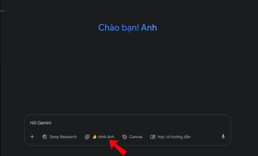 Bước 2: Chọn tải hình ảnh