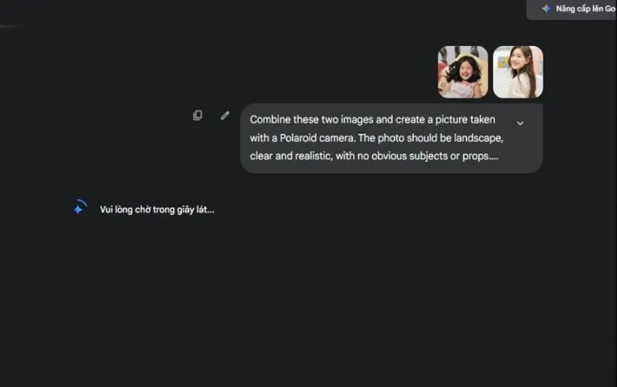 Bước 4: Gửi yêu cầu tạo ảnh và hoàn tất