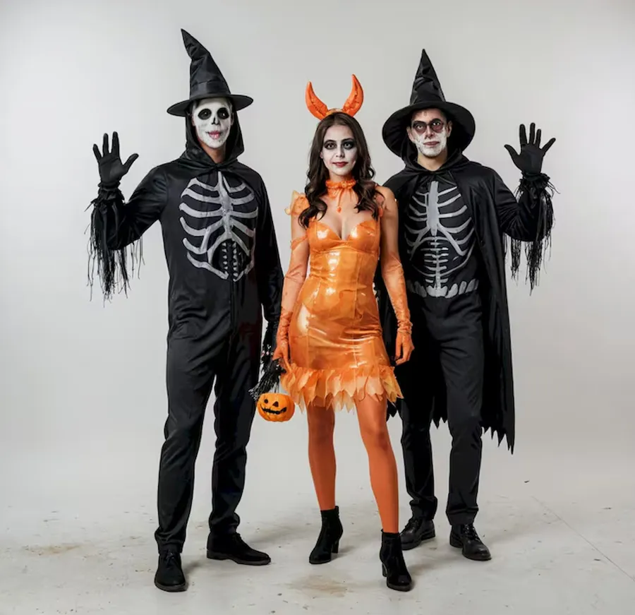 Trang Phục Halloween Bộ Xương