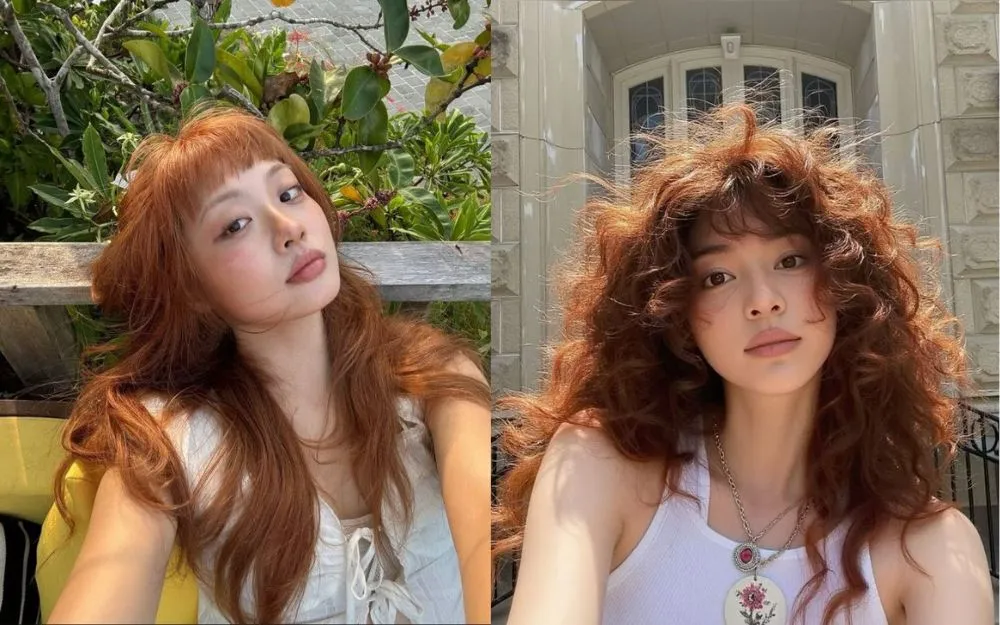 15 Kiểu Nhuộm Tóc Cam Sành Điệu, Trẻ Trung Cho Nàng [2025] - 10