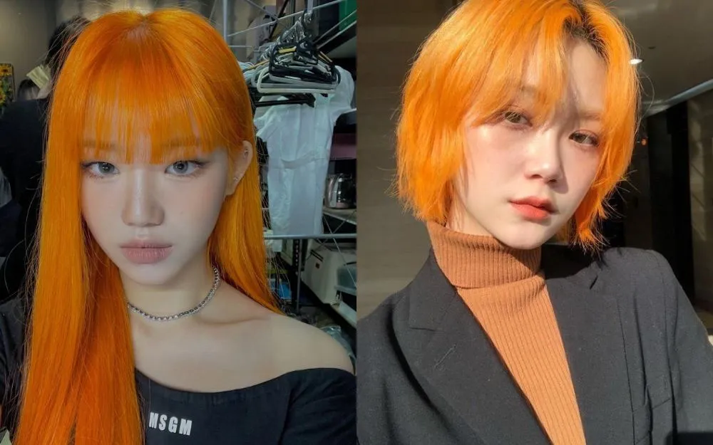 15 Kiểu Nhuộm Tóc Cam Sành Điệu, Trẻ Trung Cho Nàng [2025] - 11