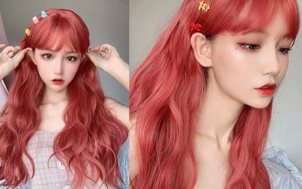 15 Kiểu Nhuộm Tóc Cam Sành Điệu, Trẻ Trung Cho Nàng [2025] - 12