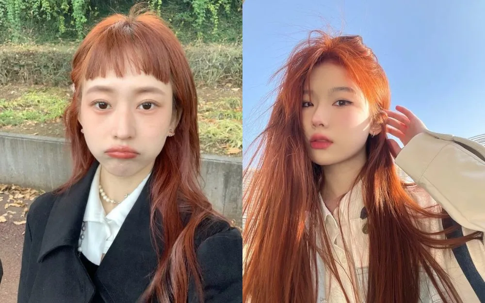 15 Kiểu Nhuộm Tóc Cam Sành Điệu, Trẻ Trung Cho Nàng [2025] - 2
