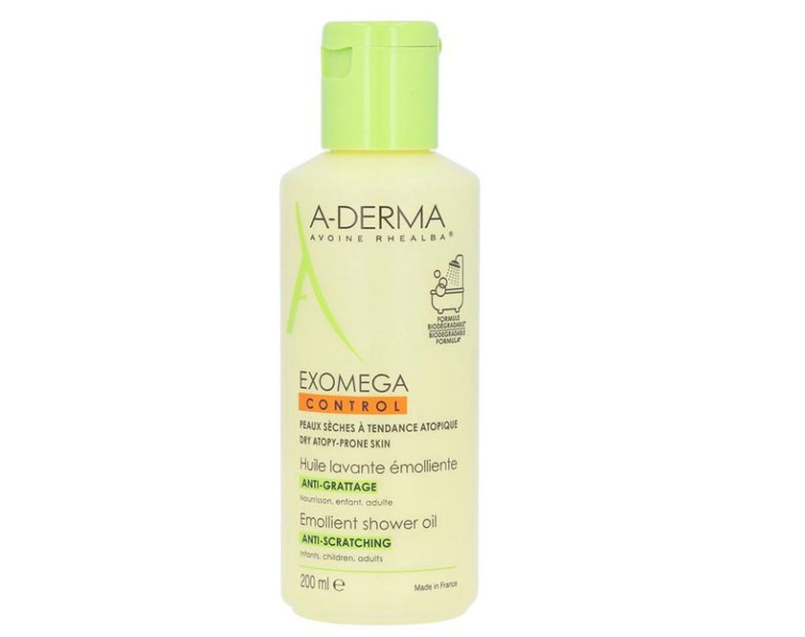 A-Derma Exomega Control Emollient Shower Oil