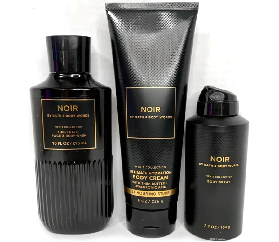 Bath & Body Works Men Collection 3-In-1 Noir  