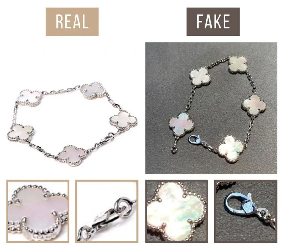 Cách Phát Hiện Vòng Tay Van Cleef & Arpels Sweet Alhambra Giả