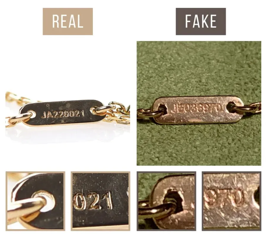 Cách Phát Hiện Vòng Tay Van Cleef & Arpels Sweet Alhambra Giả